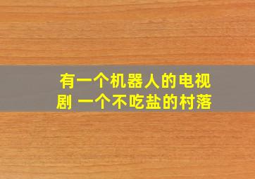 有一个机器人的电视剧 一个不吃盐的村落